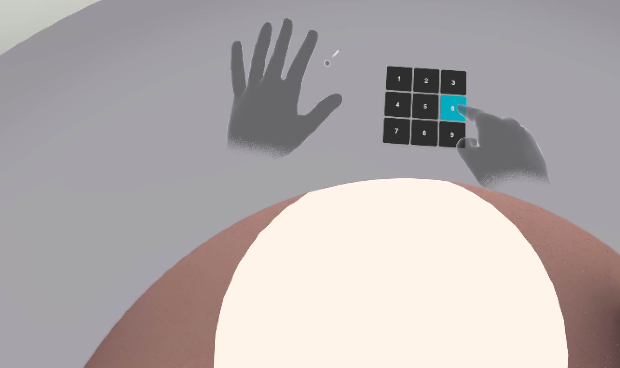 Screenshot 3 van de VR Toepassing